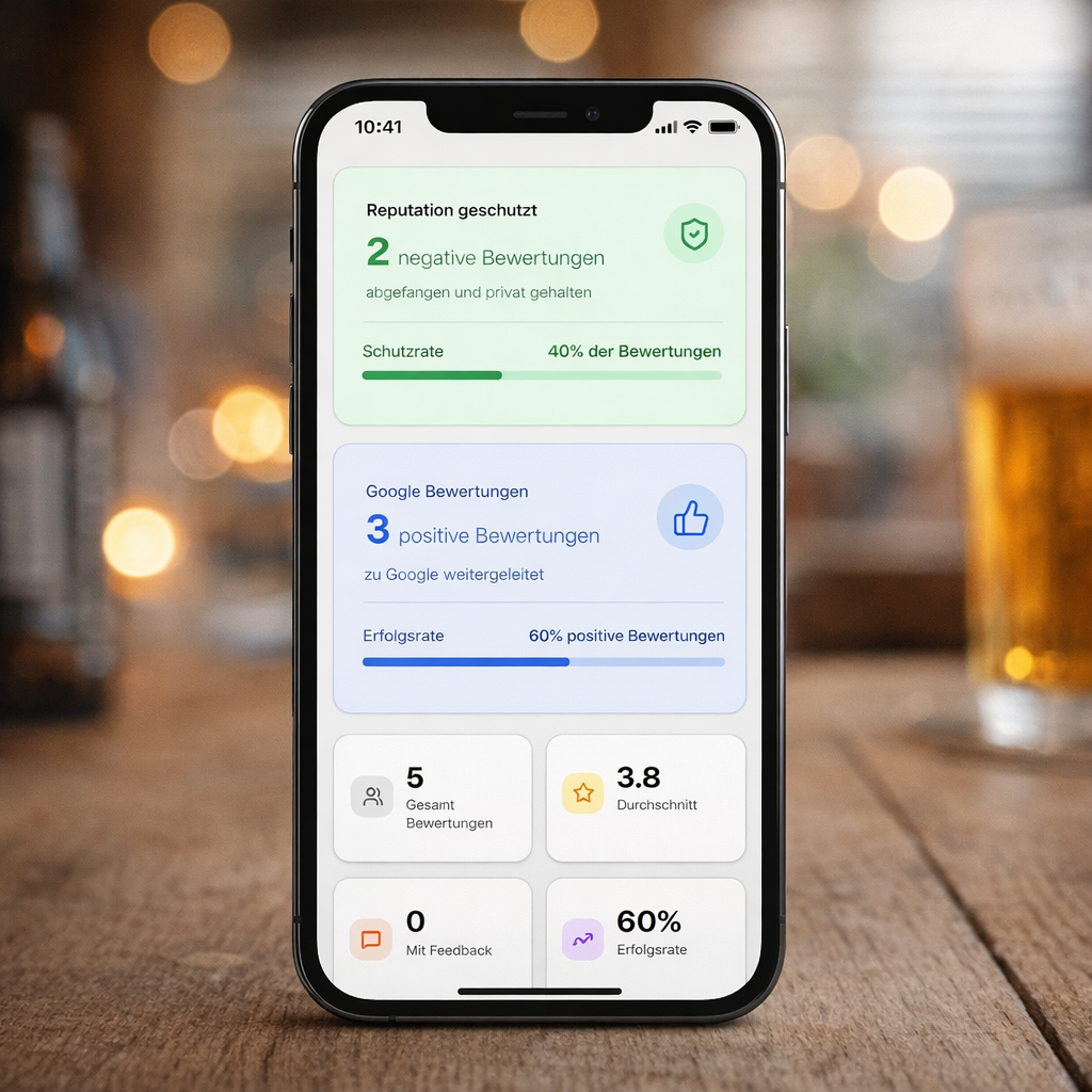 BewertungenBoost Dashboard